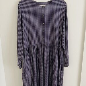 Vintage Eddie Bauer Mid Checkered Dress